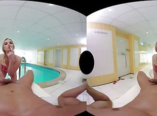 Skupinski seks, Pov, Bazen, 3d