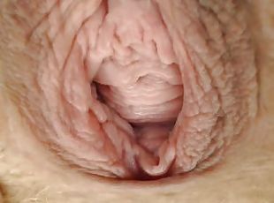 Klitoris, Ekstremni, Pišanje, Pička (Pussy), Amaterski, Prekrasne, Vagina, Izbliza, Širenje