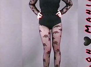 Collants, Lingerie, En nylon, Talons hauts, Taquinerie