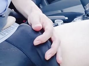 Asian, Awam, Amateur, Homoseksual, Orang jepun, Merangsang dengan tangan, Kereta, Solo