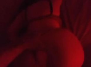 Arsch, Muschi, Dilettant, Babe, Blasen, Immens glied, Schwer, Creampie, Weiß, Winzig