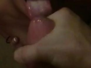 store-pupper, amatør, blowjob, cumshot, stor-pikk, interracial, tenåring, facial, cum, tattoo