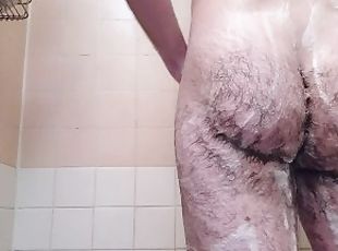 Baignade, Poilue, Énorme, Masturbation, Ejaculation sur le corps, Énorme bite, Ados, Gay, Branlette, Douche