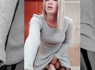 Bad, Masturbation, Fitta (Pussy), Trosor, Blond