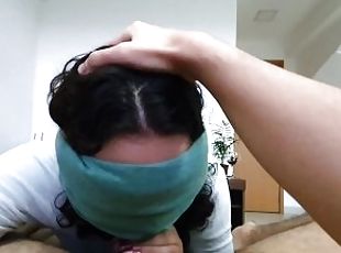 i filmed my best friend while she gave me an aweasome blowjob, i came in her mouth at the end