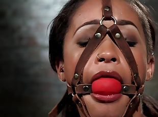 Ebony, Interracial, Hardcore, Bdsm, Slave, Hore, Vakker, Fetisj, Kveling, Bondage