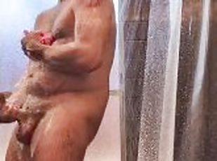 Bañando, Papá, Amateur, Gay, Ducha, A solas, Papi