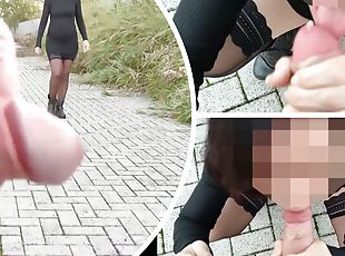 Tua, Di tempat terbuka, Umum, Isteri, Amatir, Blowjob (seks dengan mengisap penis), Buatan rumah, Handjob (seks dengan tangan wanita pada penis laki-laki, Kamera, Perancis