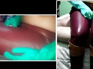 Latina, Handjob, Truser, Cfnm, Cum, Riding, Latex, Elskerinne, Footjob, Støvler