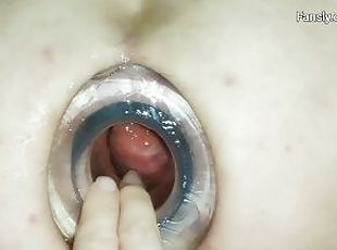 Pantat, Ekstrem, Memasukkan tangan ke dalam vagina, Besar (Huge), Kencing, Isteri, Anal, Stocking (Stockings), Bokong, Fetish (benda yang dapat meningkatkan gairah sex)