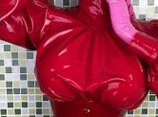 Bagno, Tettone, Amatoriali, Ragazze giovani, Fuori di testa, Arrapate, Stravaganti, Feticci, Doccia, Latex