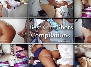 Chatte (Pussy), Ejaculation sur le corps, Compilation, Ejaculation