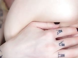 Énorme, Amateur, Fellation, Ados, Jouet, Blonde, Gode, Petite, Solo, Tatouage