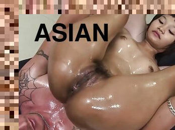 asiatique, poilue, vieux, maigre, ejaculation-sur-le-corps, interracial, ados, thaï, jeune-18, sur-le-visage
