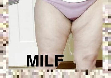 cul, pisser, milf, pieds, salope, culotte, fétiche, solo, jambes