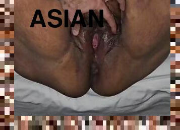 asiático, culo, cuatro-patas, coño-pussy, esposa, amateur, madurita-caliente, corrida-interna, regordeta, primera-persona