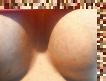 DDD Huge POV Titty Drop While Wearing FUCK ME Pasties! 