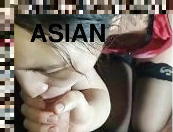 asiatisk, strømpebukser, fisse-pussy, amatør, pikslikkeri, milf, hjemmelavet, sort, par, trusser