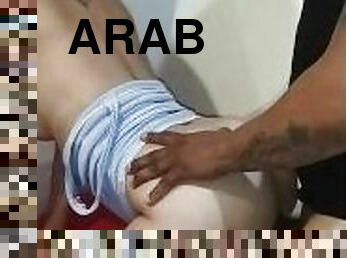 arab, creampie-ejakulasi-di-dalam-vagina-atau-anus-dan-keluarnya-tetesan-sperma, gemuk, bokong