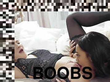 Lesbea 18 year old Capri Lmonde and big boobs Czech pussy eating orgasm - Vanessa decker