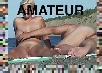 amateur, hardcore, plage