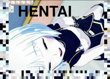 masturbation, hentai