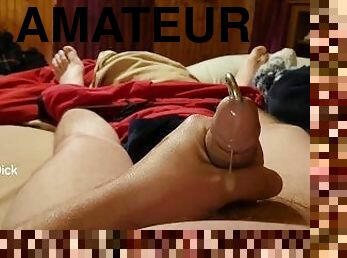 gigantisk, masturbation, amatör, cumshot, knubbig, sprut, piercad, massiv, ensam