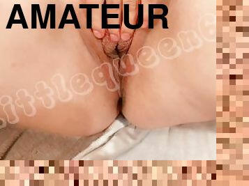 masturbation, écolière, amateur, ados, collège, mignonne, vagin, solo, petits-seins