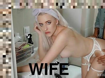 Mila Lioness - I Fucked My Friends Sexy Wife On The Washing Machine - Mila