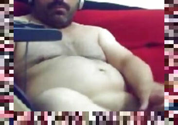 gordo, masturbação, amador, árabe, bbw, bochechuda, webcam, sozinho