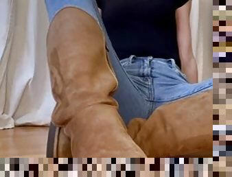 Blonde Foot JOI