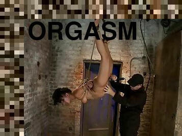 Inverted Suspension And Orgasm Torture