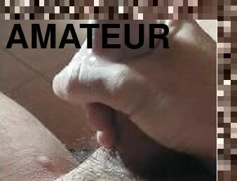 masturbation, amateur, ejaculation-sur-le-corps, branlette, point-de-vue, ejaculation, solo, bite