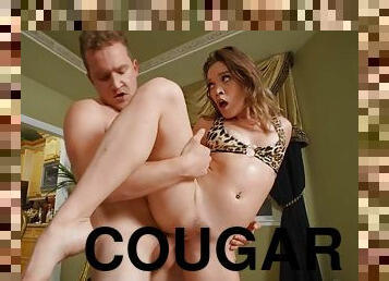 Perverted cougar and teen crazy porn story