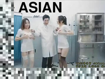 asiatique, gros-nichons, fellation, ejaculation-sur-le-corps, hardcore, branlette, ejaculation-interne, sexe-de-groupe, blonde, bout-a-bout