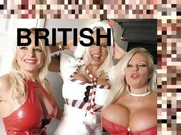British huge fake tits compilation