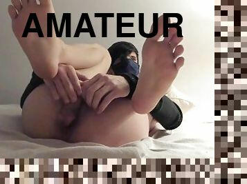 amatööri, auto, jalat, soolo, yhdyntä-penetrating