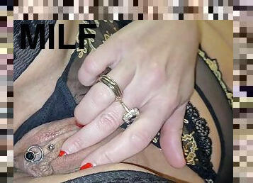 masturbation, amateur, fellation, ejaculation-sur-le-corps, milf, salope, bas, ejaculation, européenne, euro