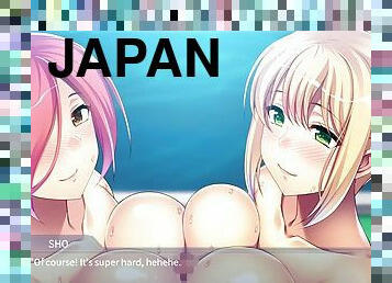 japonesa, hentai, biquini