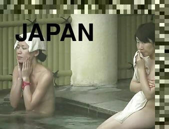 Japanese Asian sauna - hidden camera, public nudity fetish