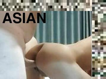 アジアの, 肛門の, タイの, スベタ, ファック, お尻クソ