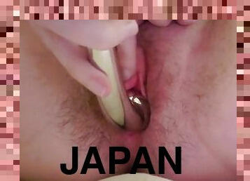 masturbação, orgasmo, esguincho, amador, brinquedo, japonesa, massagem, primeira-vez, webcam, dildo