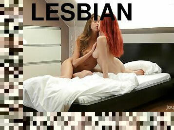 am-pussy, lesbian, ýaş, gyzyl-saçly, içki-geýim