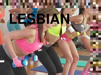 כוס-pussy, חתיכות, לסבית-lesbian, לעשות-עם-האצבע, חדר-כושר, צילום-מקרוב