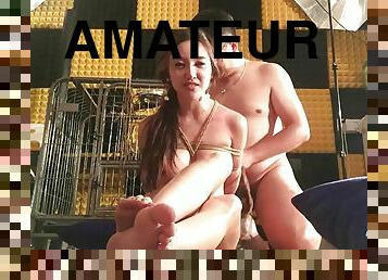 Amateur couple bondage kinky porn video
