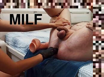 DGB - P - SEXY MILF WITH HER BI SLAVE ANAL FISTING COMPILATION.MP4