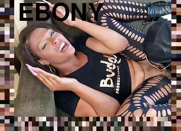 Bella Bandz ebony babe hot porn video