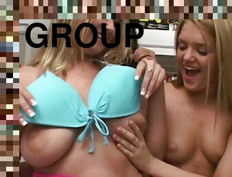 Three Steamy Girls Fornicate Each Other