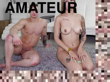 Amateur latina couple crazy sex video