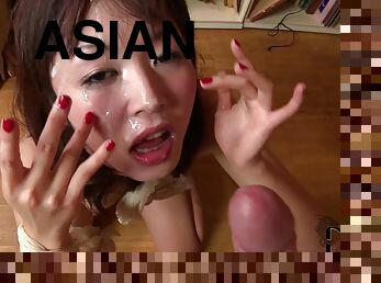 asiatique, gros-nichons, chatte-pussy, babes, fellation, ejaculation-sur-le-corps, énorme-bite, ados, hardcore, japonais